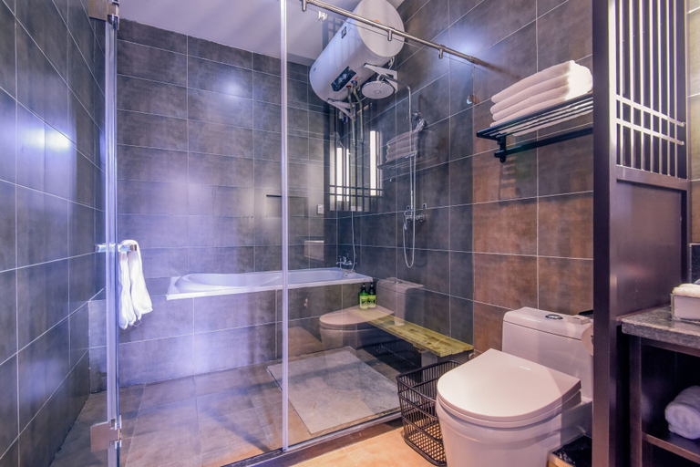 Bathroom 5, Elsewhere Boutique Hotel Inn North Street, Jinzhong