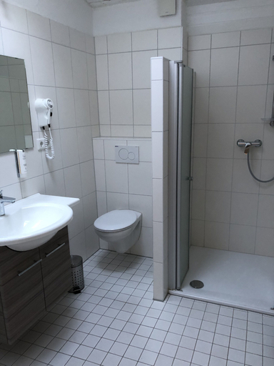 Bathroom 3, Landhotel Lortz, Odenwaldkreis