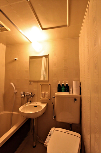 Bathroom 4, Pension EastMountain Hakuba, Hakuba