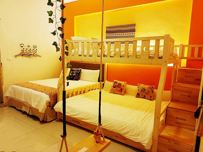 Bedroom 1, Santorini Music Family B&B, Taitung
