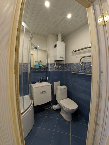Bathroom 3, Apartment Morskoy, Sankt-Peterburg gorsovet