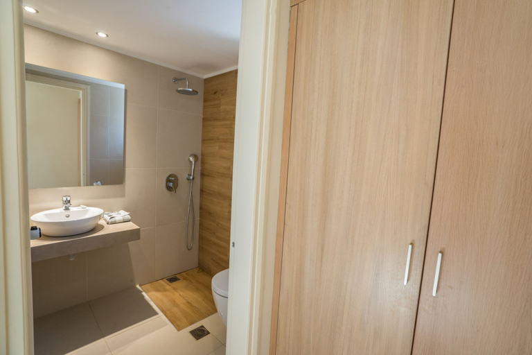 Bathroom 5, Golden Bay Suites, Crete