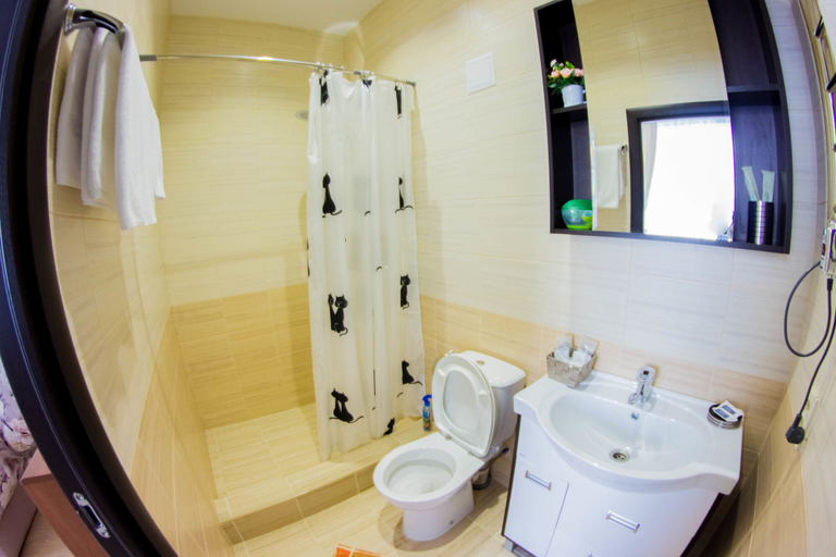 Bathroom 3, Hotel Alfa, Penzenskiy rayon