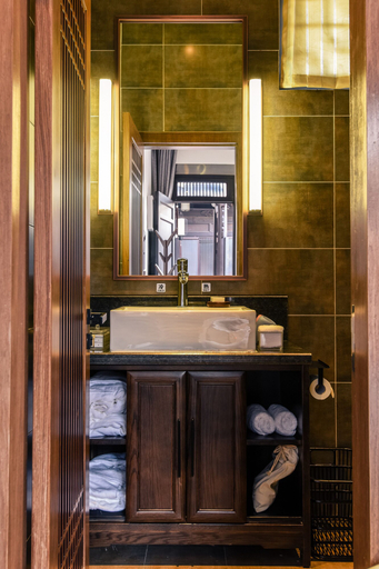 Bathroom 5, Elsewhere Boutique Hotel Inn North Street, Jinzhong