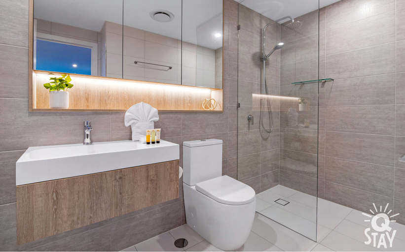 Bathroom 3, Casino Private Apartments - QStay, Gold Coast