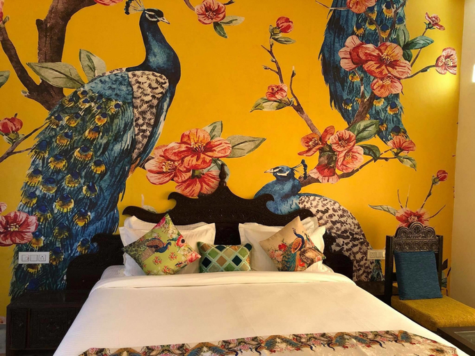 Bedroom, DholaMaru Grand, Jaisalmer