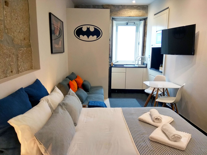 Bedroom 3, Ribeira Cinema Apartments, Porto