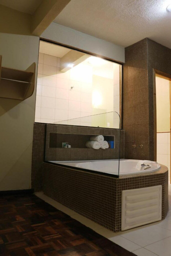 Bathroom, Vespasiano Hotel Telêmaco Borba, Telêmaco Borba