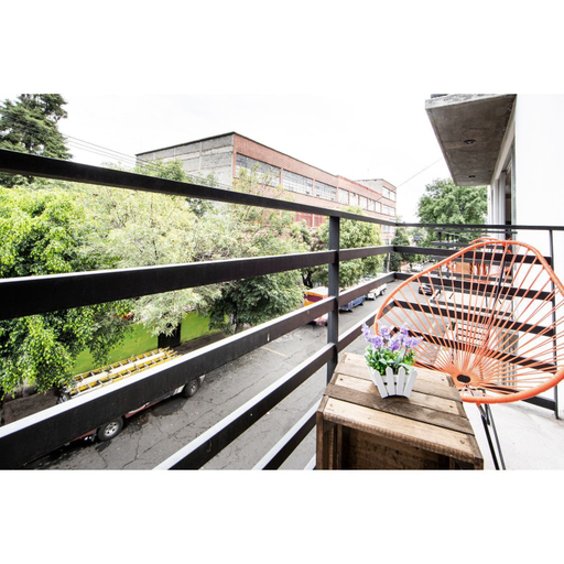 Terrace/patio, Brand New Park Front Terrace Apartment, Mexico City