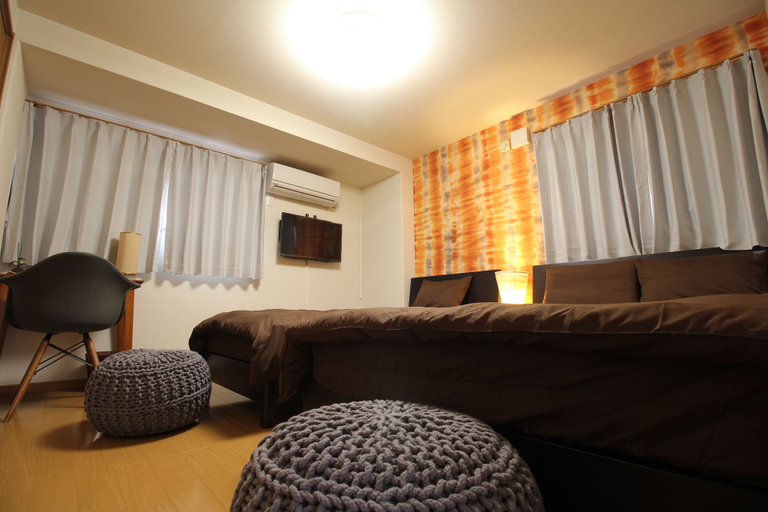 Bedroom 2, LiB PLUS VILLA Mibu, Kyoto