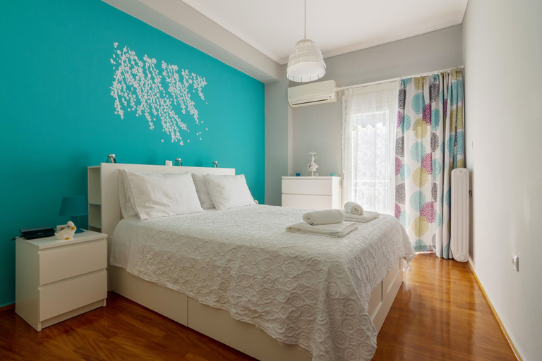 Bedroom 2, Adorable 2 Bedrooms Apartment in Athens, Attica