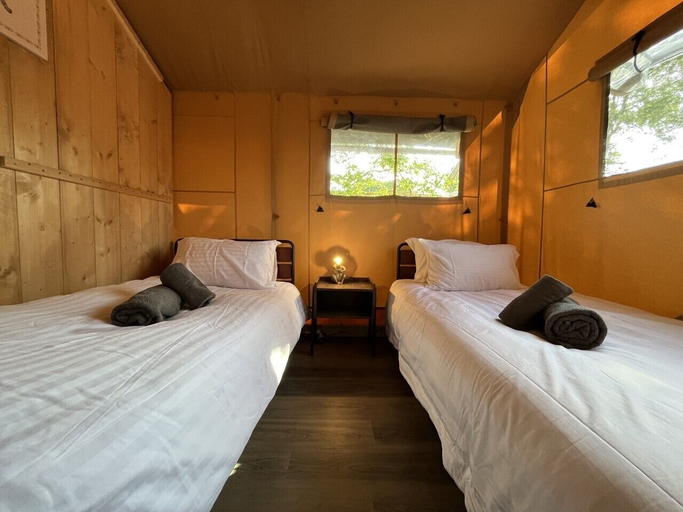 Bedroom 3, Lion King Safari Tent, Pembrokeshire