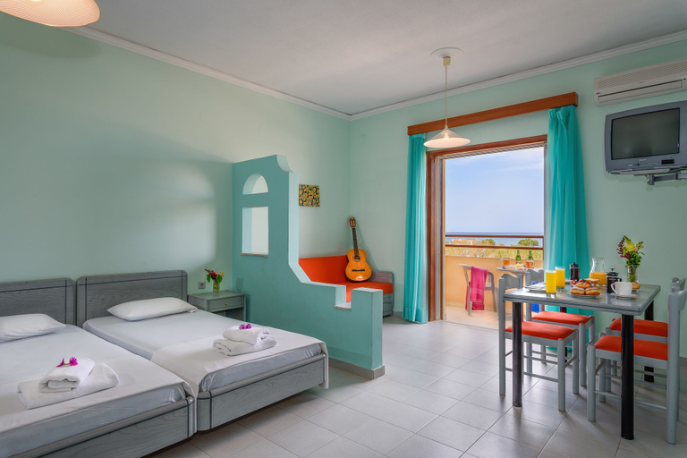 Bedroom 4, Louladakis Apartments, Crete