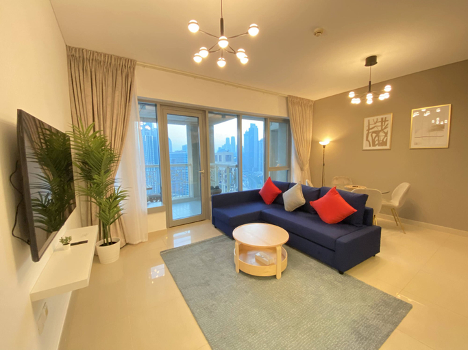 Living area 4, Lux BnB I 29 Burj BLVD I Downtown Views, Dubai