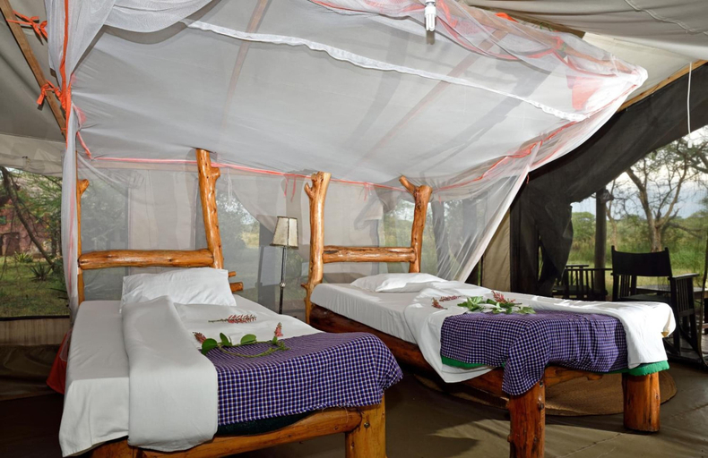 Bedroom 3, Ikoma tented Camp, Serengeti