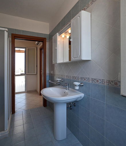 Bathroom, Casa del Sole Trilo A, Lecce