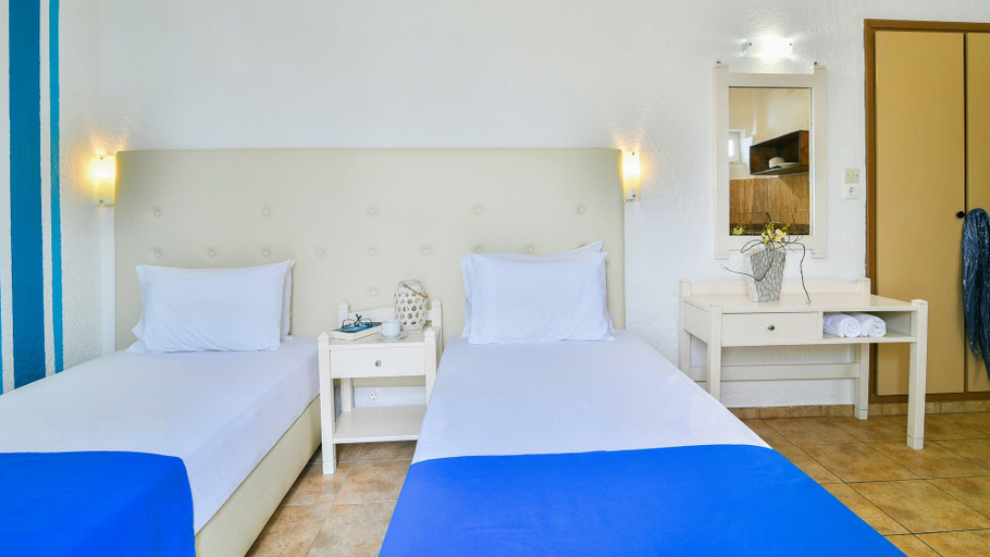Bedroom 4, Ibiscus Hotel Malia, Crete