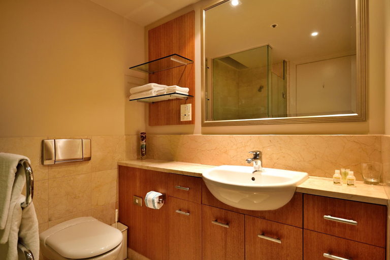 Bathroom 4, Elegant Apartment With City View, Waitakere