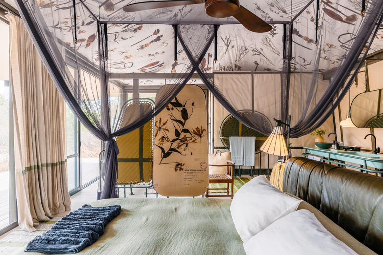 Bedroom 4, Saseka Tented Camp, Mopani