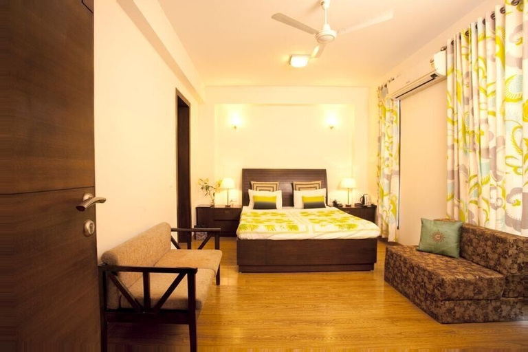 Bedroom 3, Perch Service Apartment- Sector 40, Gurgaon