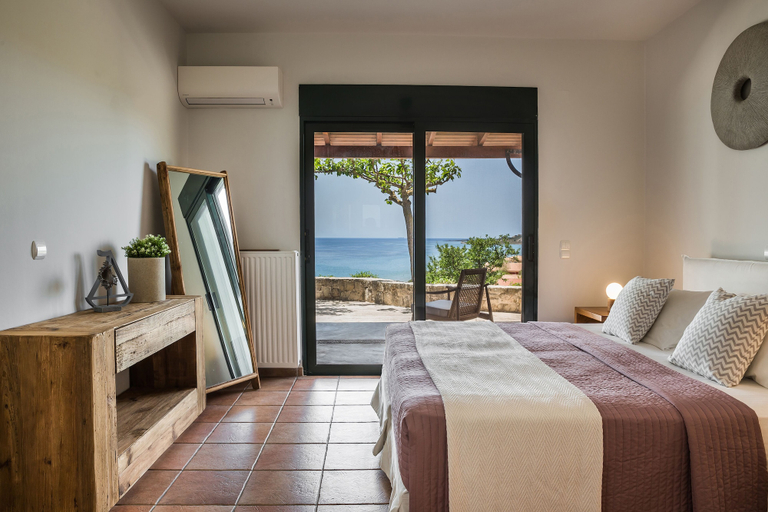 Bedroom 3, Alekos Beach Houses-Eternity, Ionian Islands