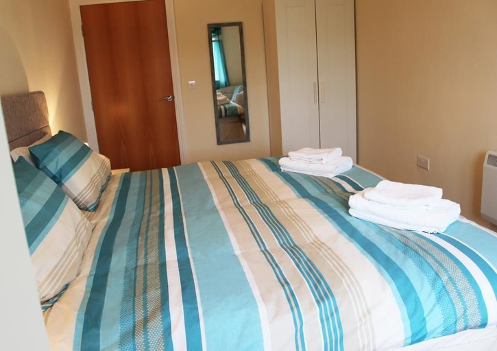 Bedroom 2, Glover Apartment, Leicestershire