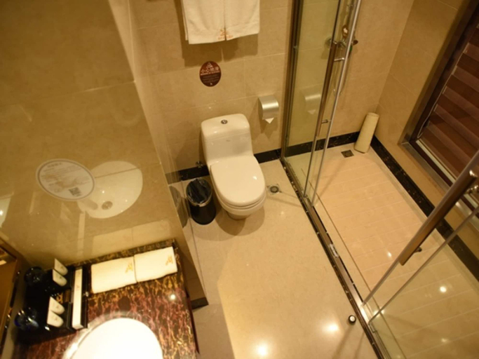 Bathroom 4, GreenTree Eastern ZiGong Huashang International City Huichuan Rd Hotel, Zigong