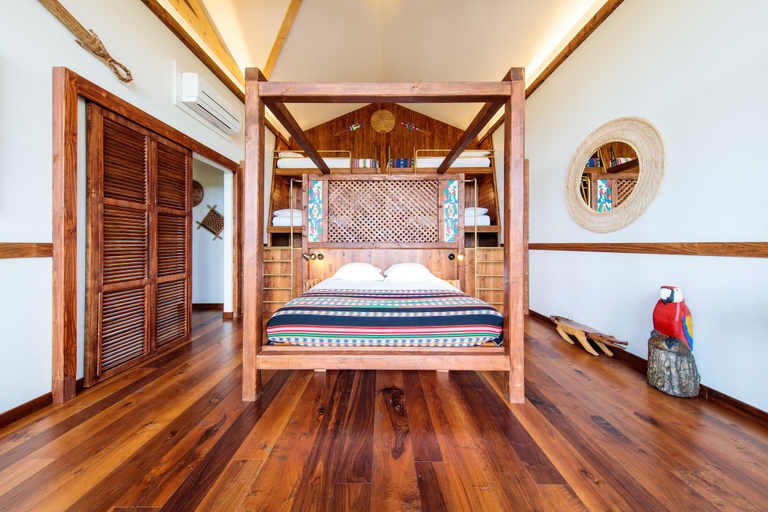 Bedroom 5, Les Lodges - Parrot World, Seine-et-Marne