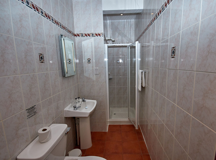 Bathroom 3, Eviston House Hotel