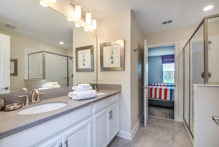 Bathroom 3, 641pbeach Amazing Champions Gate 8 Bedroom 5 Bed, Osceola