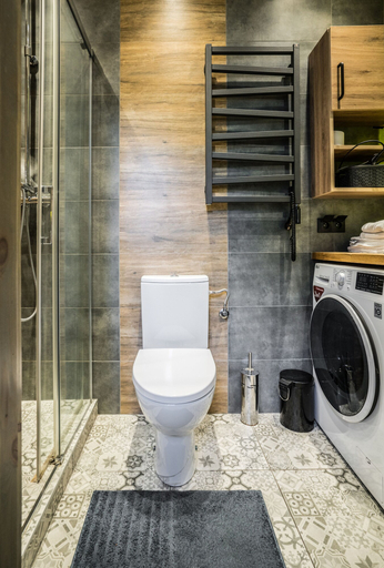 Bathroom 3, oompH Warsaw Central Premium Apartments, Warsaw