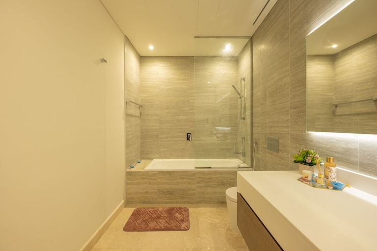 Bathroom 4, Dramatic Sea View 1 BHK ANWABYFour Apple, Dubai