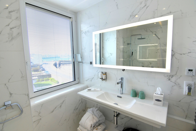 Bathroom 5, Hôtel Brittany & Spa, Finistère