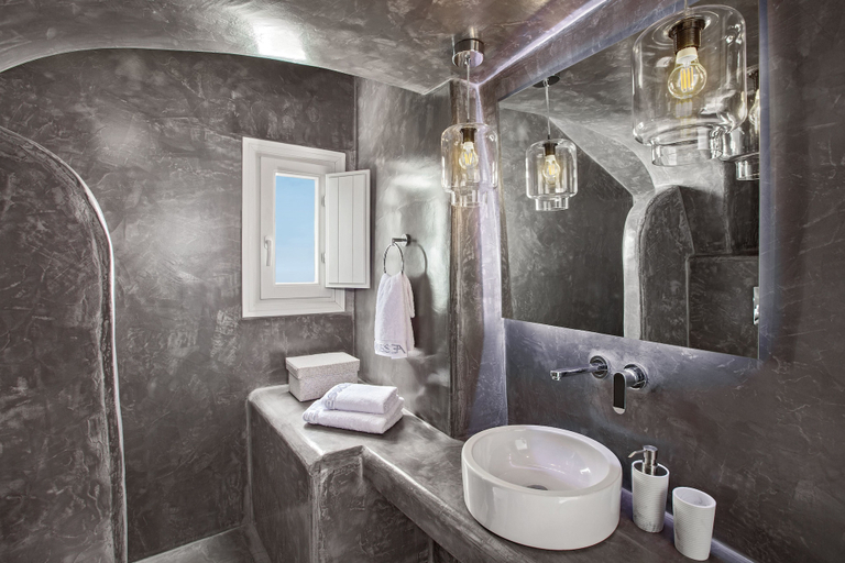 Bathroom 4, Erossea Villa Santorini Imerovigli, South Aegean
