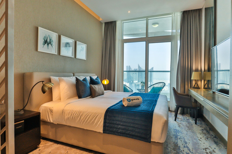 Room 2, HiGuests - DAMAC Maison Prive Tower A, Dubai