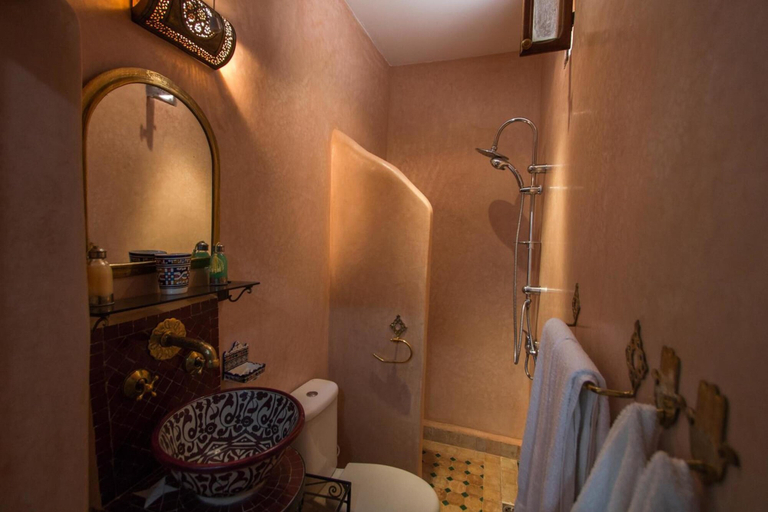 Bathroom 5, Riad Sanaa Rose, Fès