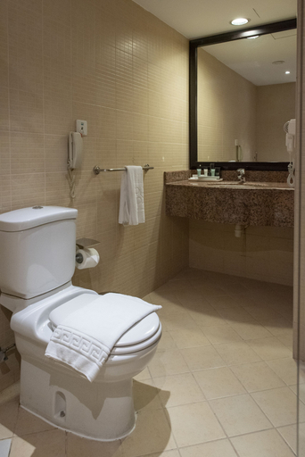 Bathroom 5, Corp Executive Hotel Doha Suites, Doha