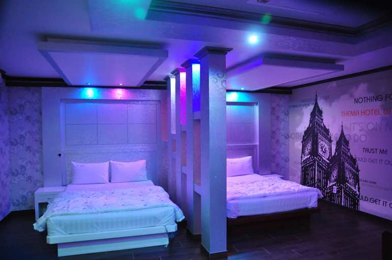 Bedroom 2, W Motel, Andong