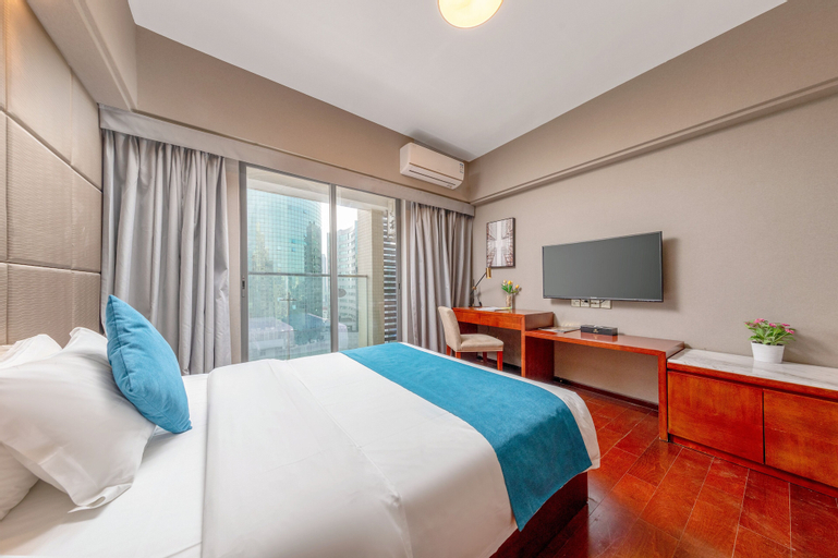Bedroom 3, Poltton International Apartment (Foshan Zumiao Lingnan Tiandi Branch), Foshan