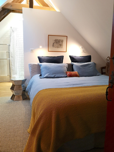 Bedroom 3, Maison D'hôtes "les Tillets", Saône-et-Loire