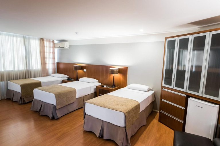 Bedroom 3, Hotel Boulevard, Londrina