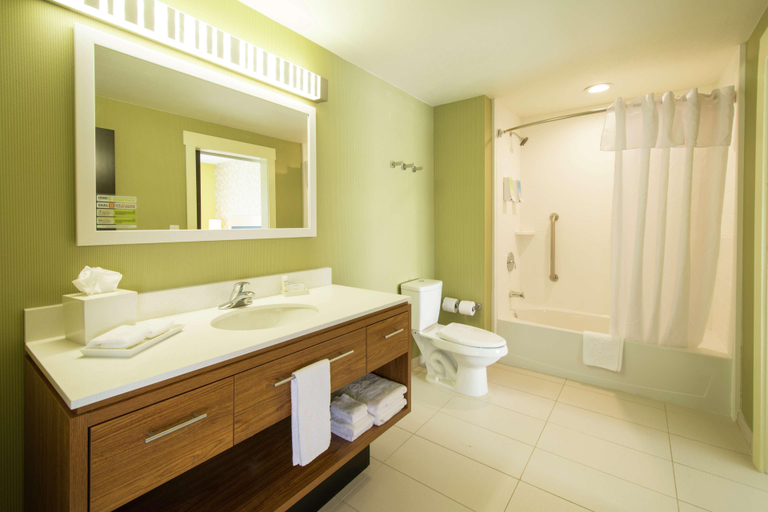 Bathroom 5, Home2 Suites by Hilton Atlanta Newnan, Coweta