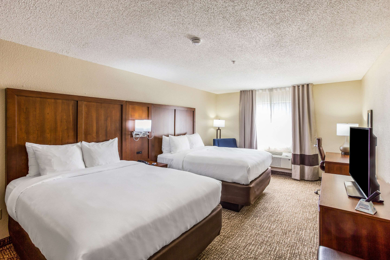 Bedroom 3, Comfort Inn Charleston South, Kanawha