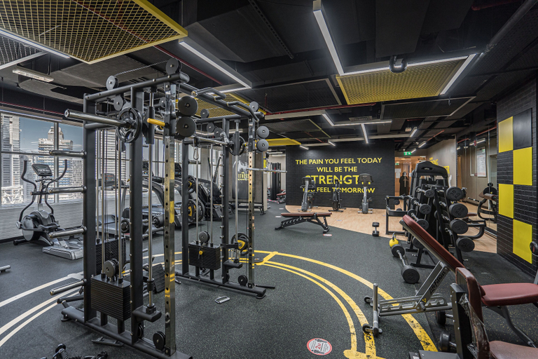 Gym 3, HiGuests - Burj Al Nujoom Tower, Dubai