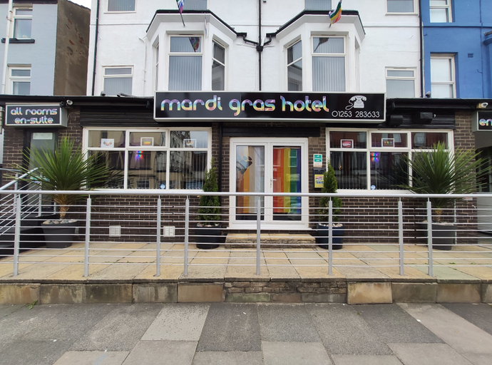 Exterior & Views 2, Mardi Gras Hotel, Blackpool