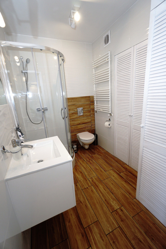 Bathroom, City Panorama Apartment, Szczecin
