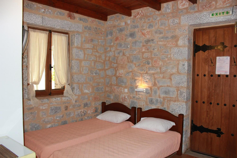 Bedroom 3, Lalloudes Mani Hotel, Peloponnese
