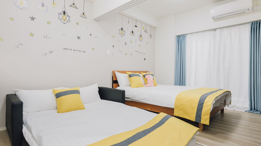 Bedroom 3, AFP Tennoji Apartment, Osaka