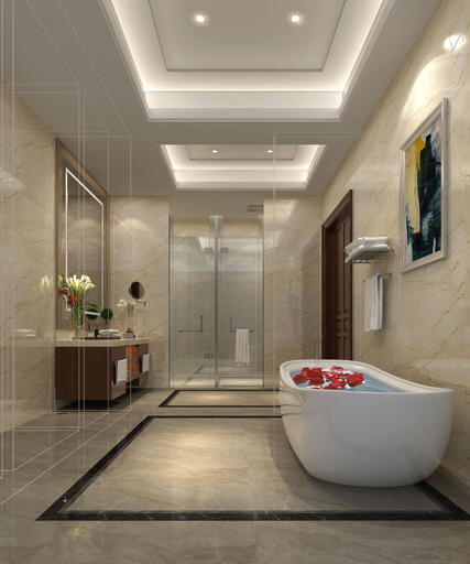 Bathroom 5, Yun Song Hotel, Xinxiang