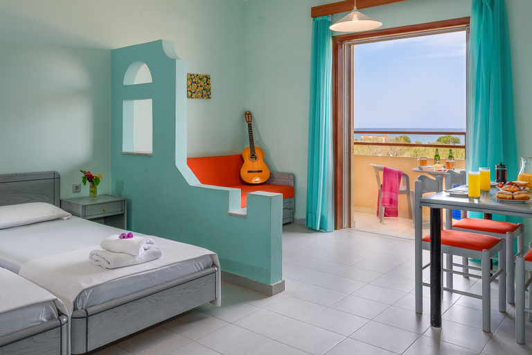 Bedroom 2, Louladakis Apartments, Crete